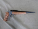 TC THOMPSON CENTER SUPER 14 223 remington PISTOL WITH BURLY MAPLE WOOD - 1 of 11
