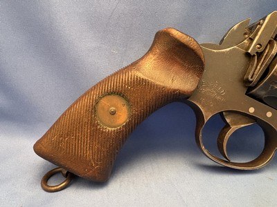 Enfield No 2 Mk 1 38 S&W Revolver No Import Marks B - Image 3 of 21