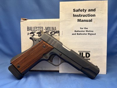 Ballester-Molina Polica Federal 1911 style 45 ACP - Image 1 of 17