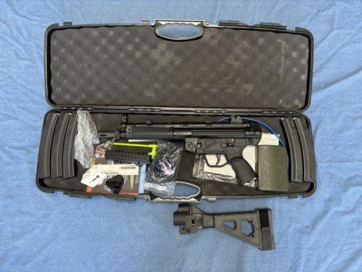 MKE CENTURY ARMS AP5 9MM PISTOL WITH BRACE AND RED DOT
