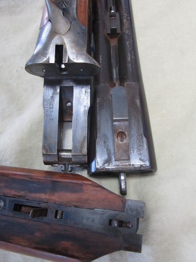 VERY UNIQUE OFF CAST LC SMITH FIELD GRADE MADE BY HUNTER ARMS SXS BY SAVAGE ARMS 12GA SHOTGUN FOR LEFT EYE DOMINANT RIGHT HANDED SHOOTER - Image 17 of 20