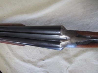 VERY UNIQUE OFF CAST LC SMITH FIELD GRADE MADE BY HUNTER ARMS SXS BY SAVAGE ARMS 12GA SHOTGUN FOR LEFT EYE DOMINANT RIGHT HANDED SHOOTER - Image 14 of 20