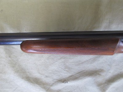 VERY UNIQUE OFF CAST LC SMITH FIELD GRADE MADE BY HUNTER ARMS SXS BY SAVAGE ARMS 12GA SHOTGUN FOR LEFT EYE DOMINANT RIGHT HANDED SHOOTER - Image 10 of 20