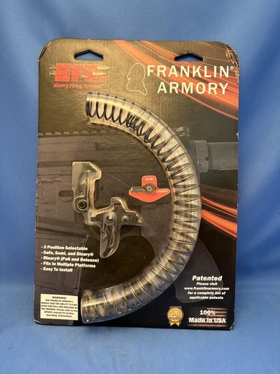 Franklin Armory BFSIII AR-C1 Binary Trigger - Image 1 of 2
