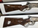 Browning Model 71 Lever Action High Grade Rifle/Carbine Matching Set - 2 of 15