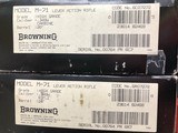 Browning Model 71 Lever Action High Grade Rifle/Carbine Matching Set - 3 of 15