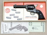 Colt SAA 4-¾ Barrel 45 Colt, 2nd Gen with Box & Paper. C&R OK - 15 of 15
