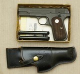 Colt M1903 .32ACP Issued to General Officer, Box and Holster - 1 of 15