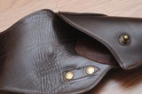 WWII Brown U.S. General Officer's Belt Rig & M1911 Pistol Holster - 14 of 15