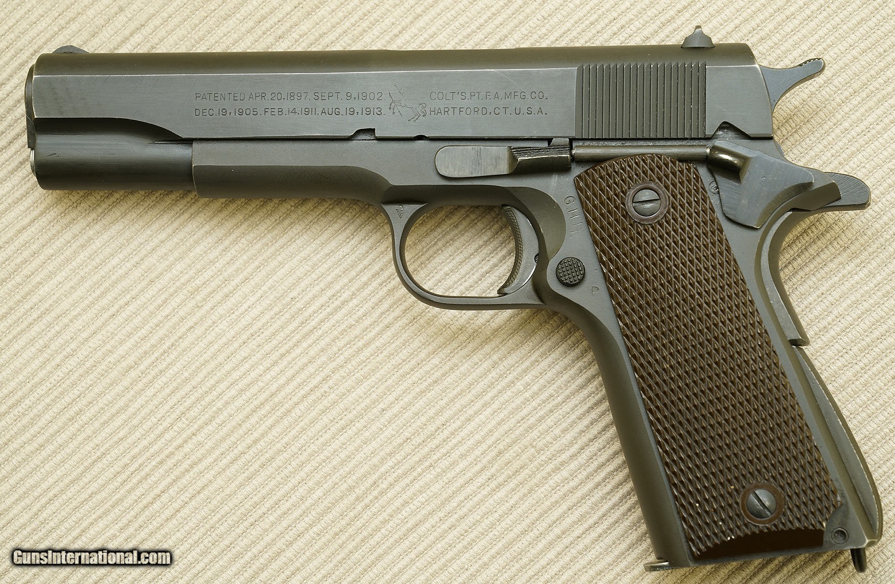 colt 1911a1 serial numbers when produced