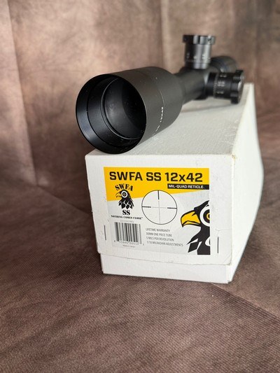 SWFA SS 12X42 Riflescope - Image 3 of 4