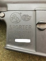 PreBan Colt Sporter Rifle, Match HBAR, Model R6601, Blue Label, 5.56x45mm NATO - 3 of 7