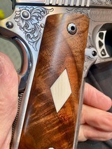 CUSTOM HAND ENGRAVED RUGER 1911 45CAL - 4 of 7