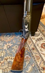 ENGRAVED WINCHESTER MODEL 1212GA SOLID RIB - 1 of 15