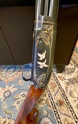 ENGRAVED WINCHESTER MODEL 1212GA SOLID RIB - 2 of 15