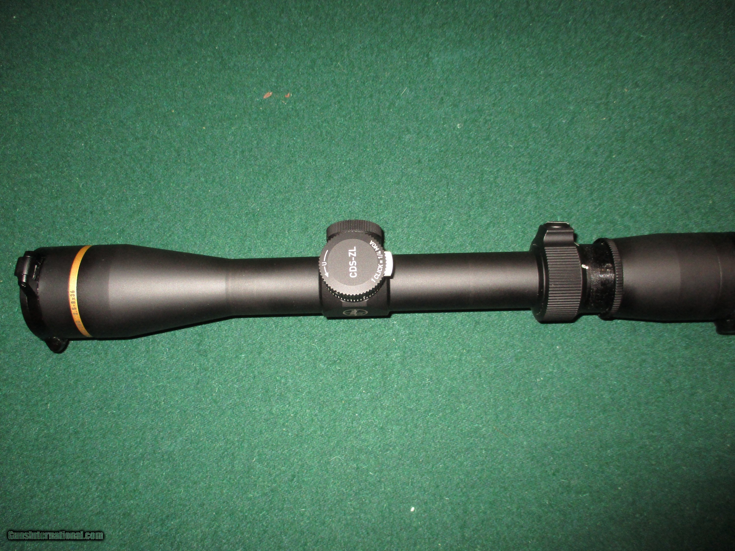 Leupold VX-3 2.5-8X32 scope. Duplex reticle. Alumina lens covers. Still ...