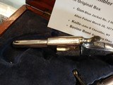 J.D. Chevalier New York Civil War Era Bowie Knife in Walnut Presentation Case & Revolver - 9 of 15