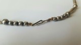 Antique Native American Bear Fetish & Silver Bead Necklace "Old"
(24Inch) - 2 of 3