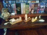 Inuit North American Native Ivory Carving Collection with Inuit Fur Doll bonus Great Pieces LQQK - 1 of 14
