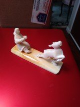 Inuit North American Native Ivory Carving Collection with Inuit Fur Doll bonus Great Pieces LQQK - 2 of 14