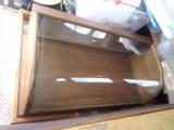 Antique General Store Curved Glass countertop Showcase !!! For Pickup. - 1 of 3