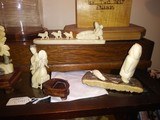 Japanese-
Chunese- Inuit- and African Pre Ban Ivory Carvings Awesome Look - 5 of 6