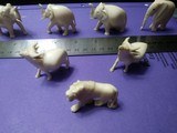 Choice of "One" Carved Ivory Animal
"Africa" pre Ban - Elephant,
Water Buffalo,
Lion.
$64.50 - 3 of 3