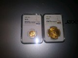 1903 USA$2.50gold Coin Just returned from Numismatic Grading Service. MS 64 High Grade Uncirculated - 4 of 4