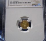 California Gold Rush Days 1854 Gold
Octagon $1
NGC
Grading AU 58
Variety BG-532 Choice coin - 3 of 3