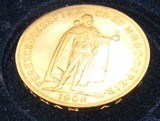 Hungarian 1908KB 100 Korona Gold Coin Contains .9802 oz actual Gold weight. BrilliantUnc PL - 3 of 3