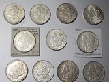 20 Morgan Dollars Circulated to Au. 10 Mixed dated s,o,p and 10 1921. - 1 of 4