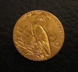 US
1913 $2 1/2
Indian Gold Coin
Nice Coin Father daughter collection Nice Luster see pics - 2 of 3