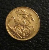 4 Gold Coin Lot,Hungary 100 Korona,(2) Swiss 10 Franc , Full Gold sovereign,3 Graded(All Mint State ) - 6 of 7