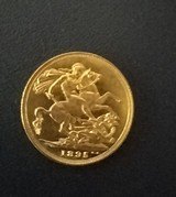 3 Uncirculated Gold Coiins .4443 ounce $897.93melt .999 fine goldcontent including full Souverign, - 1 of 5