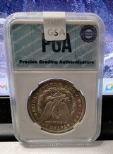 1876-S Silver Trade Dollar
Graded in Slab Ms 63 (Not cleaned, Not details grade) Plus Bonus - 5 of 5