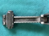 Original 1909 ARGENTINE MAUSER military rifle REAR SIGHT COMPLETE ASSEMBLY WITH BASE, great shape!. - 8 of 12
