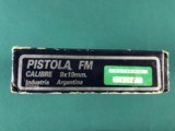 ARGENTINE FM M90 HI POWER ORIGINAL PISTOL BOX - 6 of 9