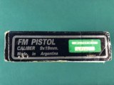 ARGENTINE FM M90 HI POWER ORIGINAL PISTOL BOX - 4 of 9