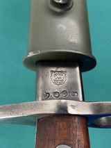 SIAMESE THAILAND ENFIELD SMLE Royal Wild Tiger Corps marked BAYONET SCABBARD 10,000 only - 1 of 15