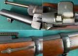 UNFIRED FABULOUS GERMAN MAUSER mod 1871 84 SPANDAU ALL MATCHING UNISSUED; MIRROR BRIGHT BORE!! - 14 of 15