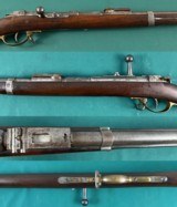 ARGENTINE MAUSER IG 1871 Steyr OWG, "EN" MARKED, MATCHING PRISTINE MIRROR BORE only 500 bought by BUENOS AIRES, RARE - 7 of 15