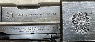 ARGENTINE BALLESTER MOLINA GN GENDARMERIA NACIONAL BORDER PATROL all MATCHING including MAGAZINE