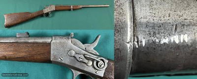 ARGENTINE REMINGTON ROLLING BLOCK SADDLE RING CARBINE 11 mm MANNLICHER EXTREMELY RARE