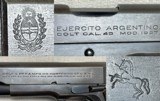 COLT US made, ARGENTINE ARMY EJERCITO 1927 ALL MATCHING including MAG RAMPANT COLT