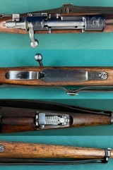 CHILEAN 1935 POLICE, BANNER MAUSER CARBINE ALL MATCHING! w SIDE ARM & ACCESSORIES - 4 of 15