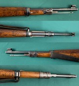 CHILEAN 1935 POLICE, BANNER MAUSER CARBINE ALL MATCHING! w SIDE ARM & ACCESSORIES - 7 of 15