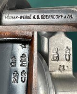 CHILEAN 1935 POLICE, BANNER MAUSER CARBINE ALL MATCHING! w SIDE ARM & ACCESSORIES - 10 of 15