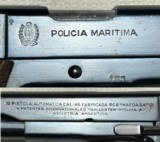 ARGENTINE BALLESTER MOLINA POLICIA MARITIMA marked MATCHING HAFDASA