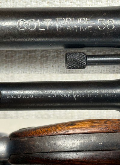 ORIGINAL MOD 1905 POLICE POSITIVE COLT US MADE ARGENTINE POLICIA de la CAPITAL REVOLVER ALL MATCHING - Image 4 of 9