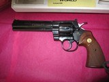 Colt Python 6" Blue 1978 production - 1 of 6
